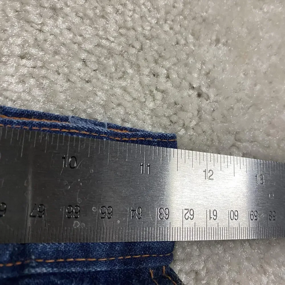 Vintage 50s Range Roper Jeans Mens Blue Denim Workwear Wide Leg High Rise